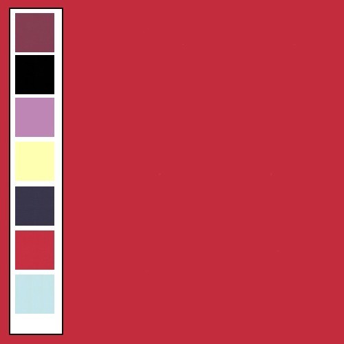 Linnenkarton Vierkant Rood