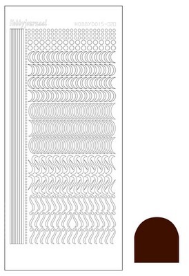 Hobbydots Mirror serie 20 Brown