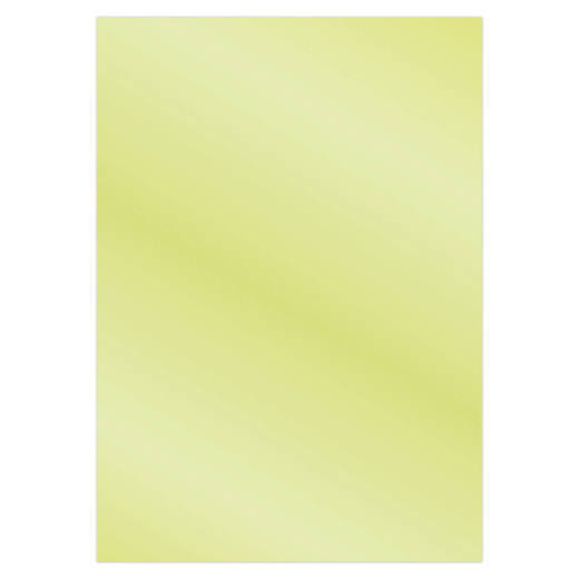 Card Deco Essentials - Metallic kaartkarton - Olive Yellow