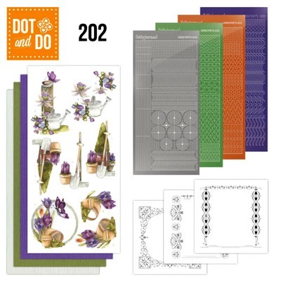 Dot and Do 202 - Precious Marieke - Beautiful Garden - Butterfly