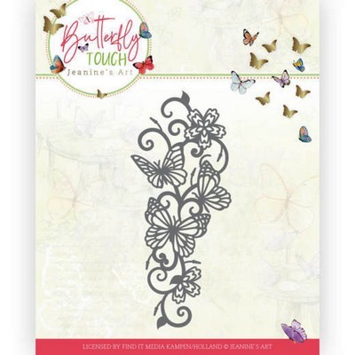 Dies - Jeanine's Art - Butterfly Touch - Vlinder Rand