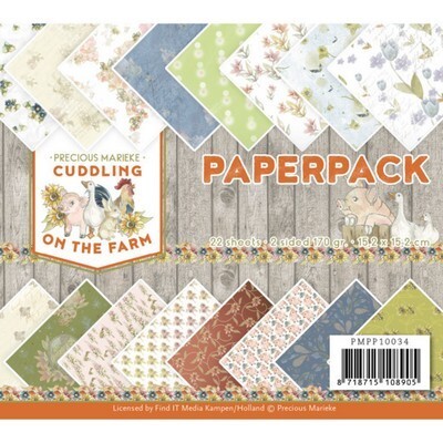 Paperpack - Precious Marieke - Cuddling on the Farm.