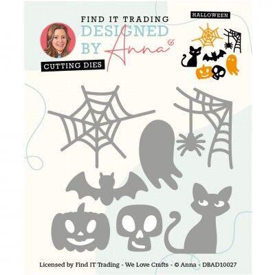 Designed by Anna - Mix & Match - Snijmal Halloween.