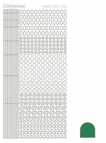 Hobbydots serie 10 - Green.