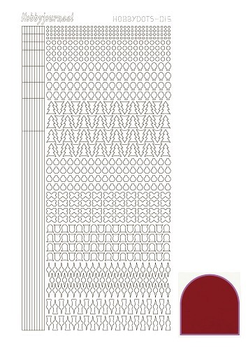 Hobbydots serie 15 - Red.